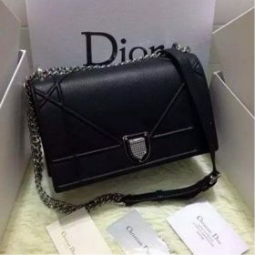 Dior Diorama Bag Original Leather CD12L Black