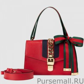 Gucci Sylvie Leather Shoulder Bags 421882 CVLEG 8604
