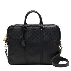 Gucci Guccissima Leather Briefcase Bags 208463 BNX1G 1000