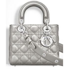 Dior Lady Dior Bag Silver