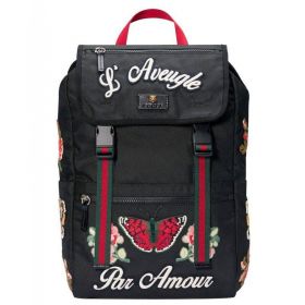 Technical Canvas Backpack 450982 Red