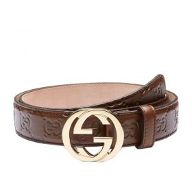 Gucci Belts With Interlocking G Buckle 114874 AA61G 2548