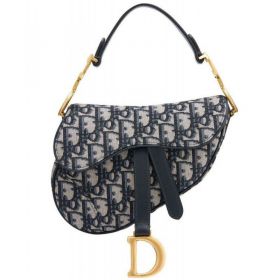 Christian Dior Mini Saddle Bag M0447 Black
