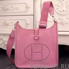 Hermes Pink Evelyne II TPM And III PM Bag