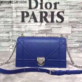Dior Diorama Bag Caviar Leather M989 blue