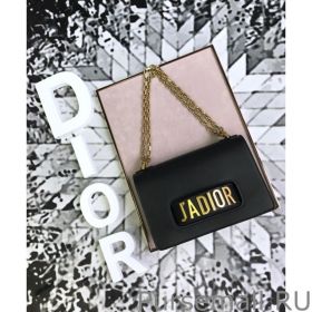 Dior Diorevolution Flap Bag With Slot Handclasp M8000 Black