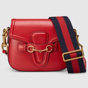 Gucci Lady Web Leather Shoulder Bags 380574 BZ72T 6473