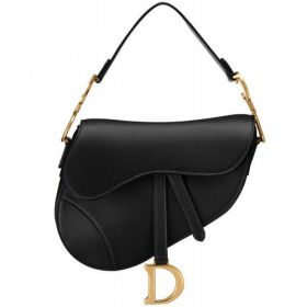 Christian Dior Saddle Bag M0446 Black