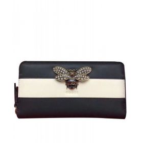 Margaret Queen leather wallet 476069 Black