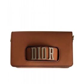 Dior Diorevolution Flap Bag With Slot Handclasp M8000 Coffee