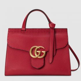Gucci GG Marmont Leather Top Handle Bags 421890 A7M0T 6339
