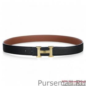 Hermes 50mm Clemence Leather Belt HB112-6