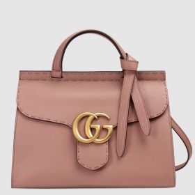 Gucci GG Marmont Leather Top Handle Bags 421890 A7M0T 6813